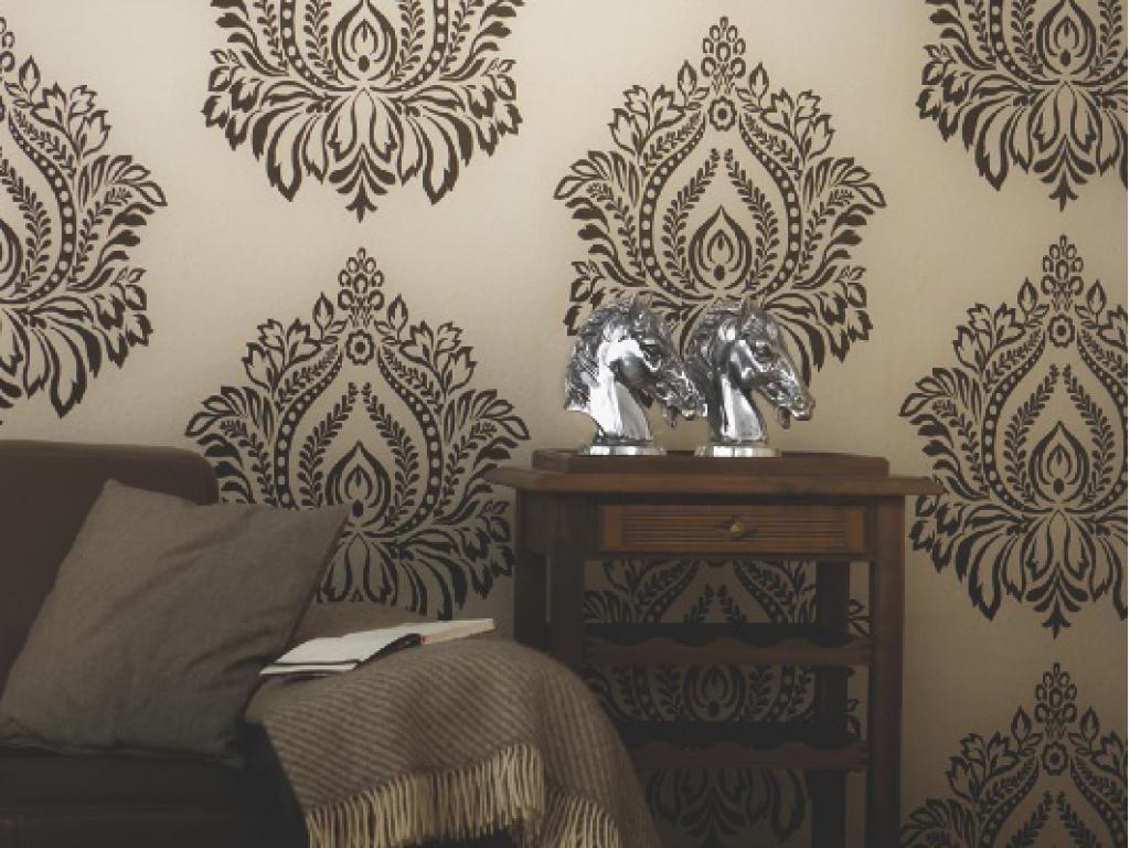 Флоковые обои в интерьере Флоковые обои в интерьере