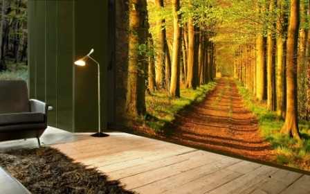 фотообои с перспективой