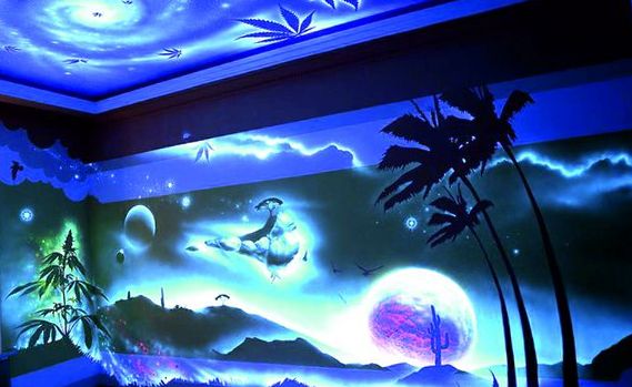 Светящиеся 3д обои Светящиеся обои